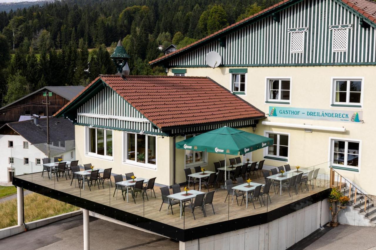 Gasthof Dreilaendereck Schwarzenberg am Bohmerwald Esterno foto