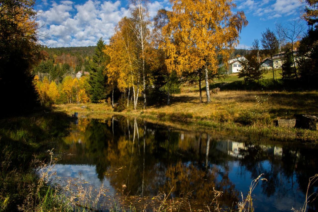 Gasthof Dreilaendereck Schwarzenberg am Bohmerwald Esterno foto